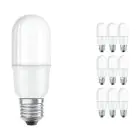Mehrfachpackung 10x Ledvance Classic LED E27 Linear Matt 9W 1050lm - 840 Kaltweiß | Ersatz für 75W